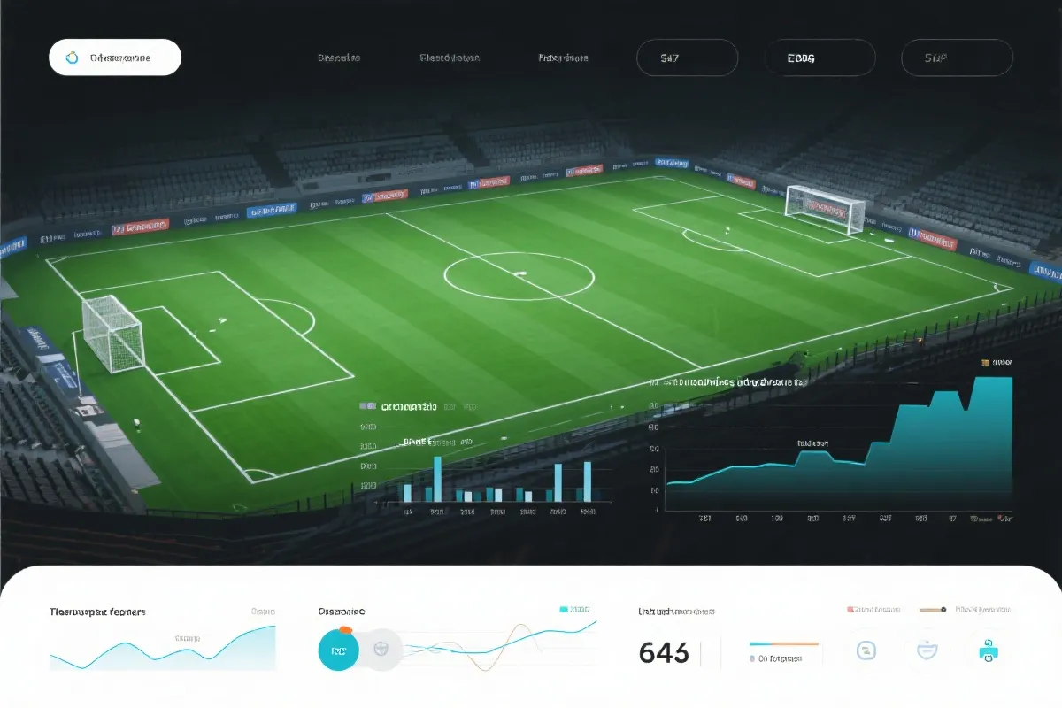 世界杯让球盘数据看板视觉示意